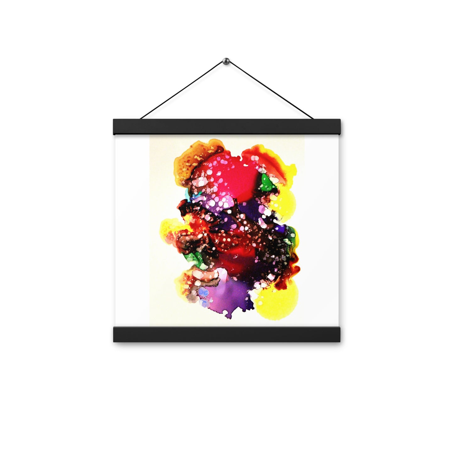 Bubbley Ink Series Poster with hangers