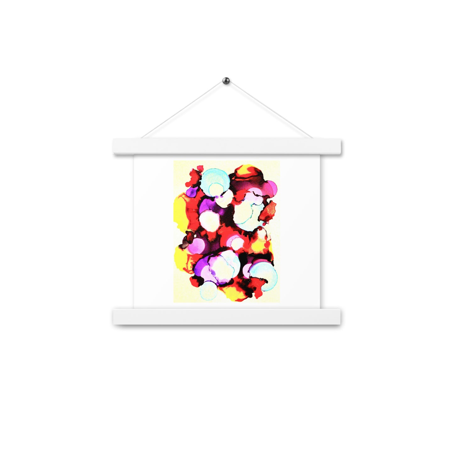 Bubbley Ink Series Poster with hangers
